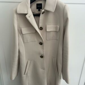 RW&CO. Elegant Cream Trench Coat